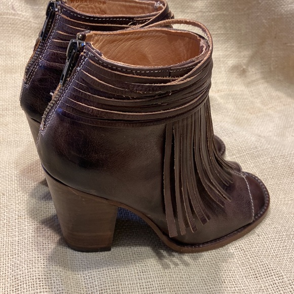 Bed Stu Olivia leather fringe bootie 7.5 - Picture 2 of 13